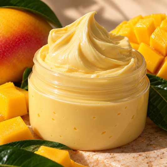 Mango butter glow - Nuage de Mangue (Beurre de mangue fouetté pour corps)