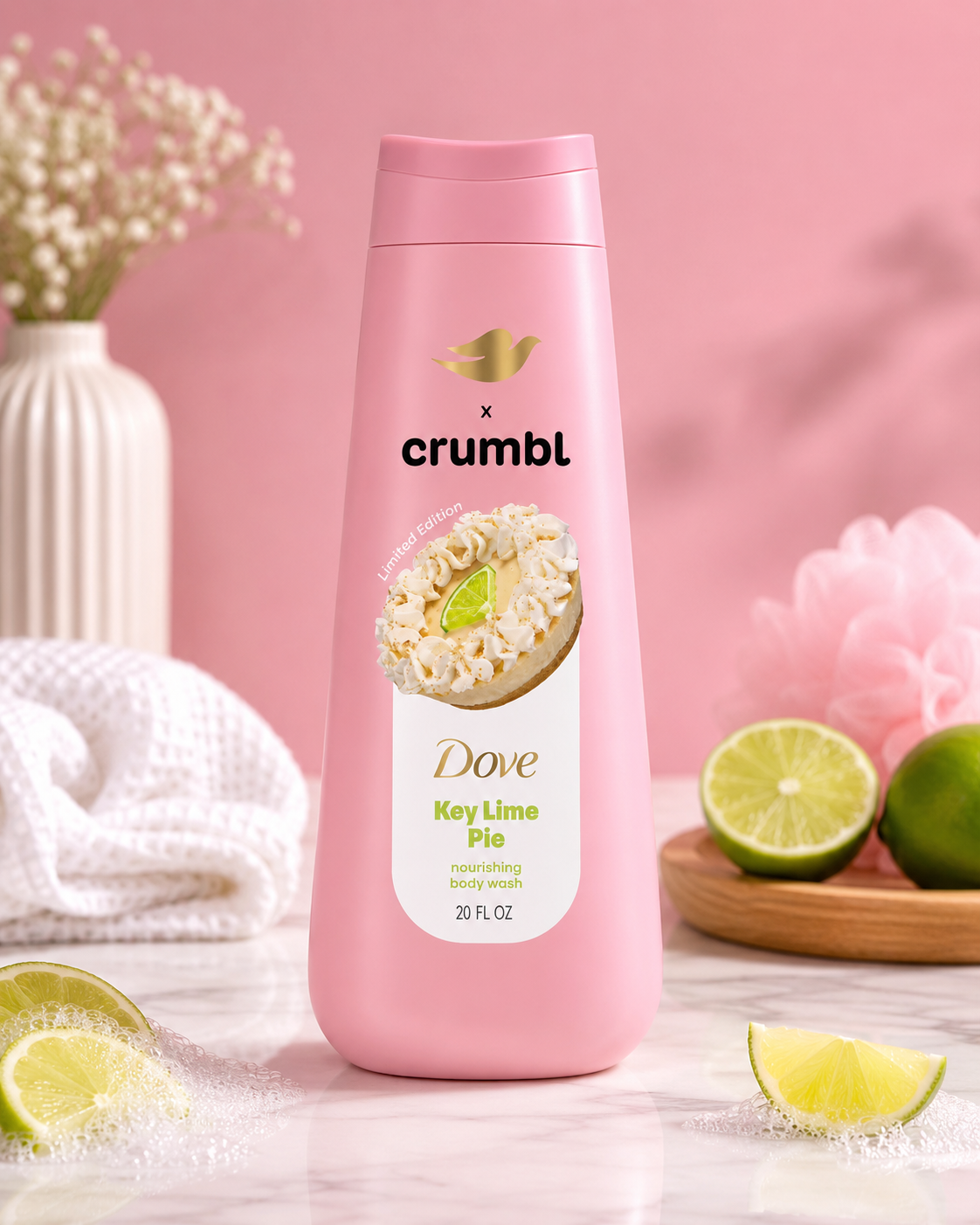 Gel douche dove x crumbl - dove crumbl body wash