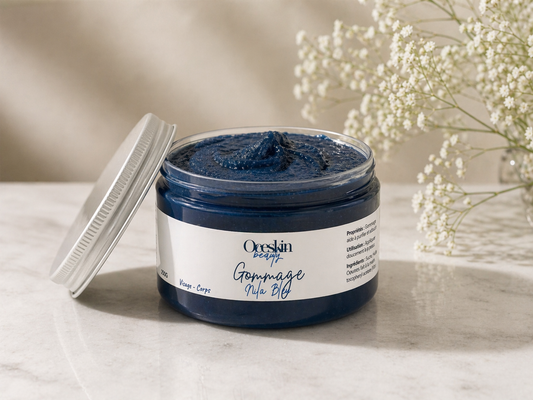 Indigo nila ritual scrub  - gommage au Nila corps et visage